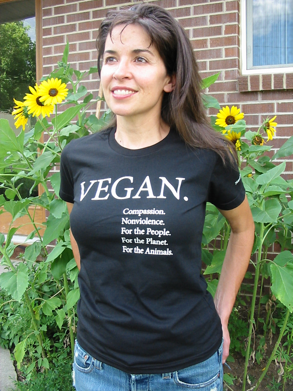Womens cut Vegan Shirt