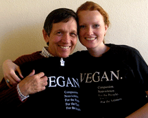 Congressman Dennis Kucinich and Elizabeth Kucincih Vegan Shirt