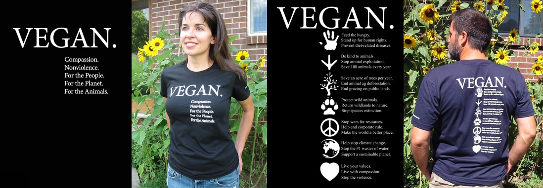 Vegan Shirt vegannshirt.com Vegan t-shirt 