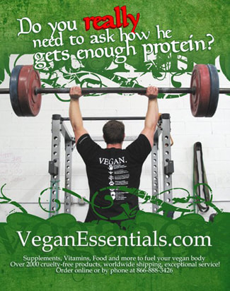 Vegan Shirt strong man Ryan Wilson VeganEssentials